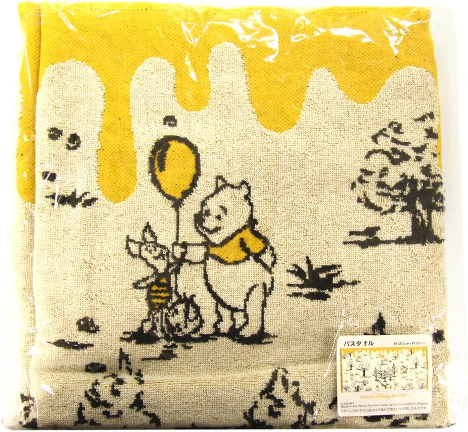 Amazon Co Jp くまの プーさん クラシカル バスタオル タオル 生活用品 ディズニー 東京 ディズニーリゾート限定 ディズニー グッズ お土産 おもちゃ