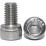 FULLERKREG M4-0.7 x 10mm Socket Head Cap Screws Full Thread Stainless Steel 18-8 Qty 100