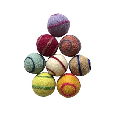 Juguetes para gatos con bolas de lana Three Drops of Paraguay Ubuy