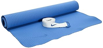 Amazon.com : Nike Essential Yoga Kit - Mega Blue/Sail : Yoga ...