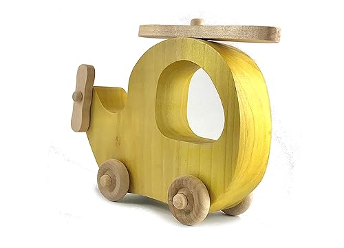 wooden helicopter