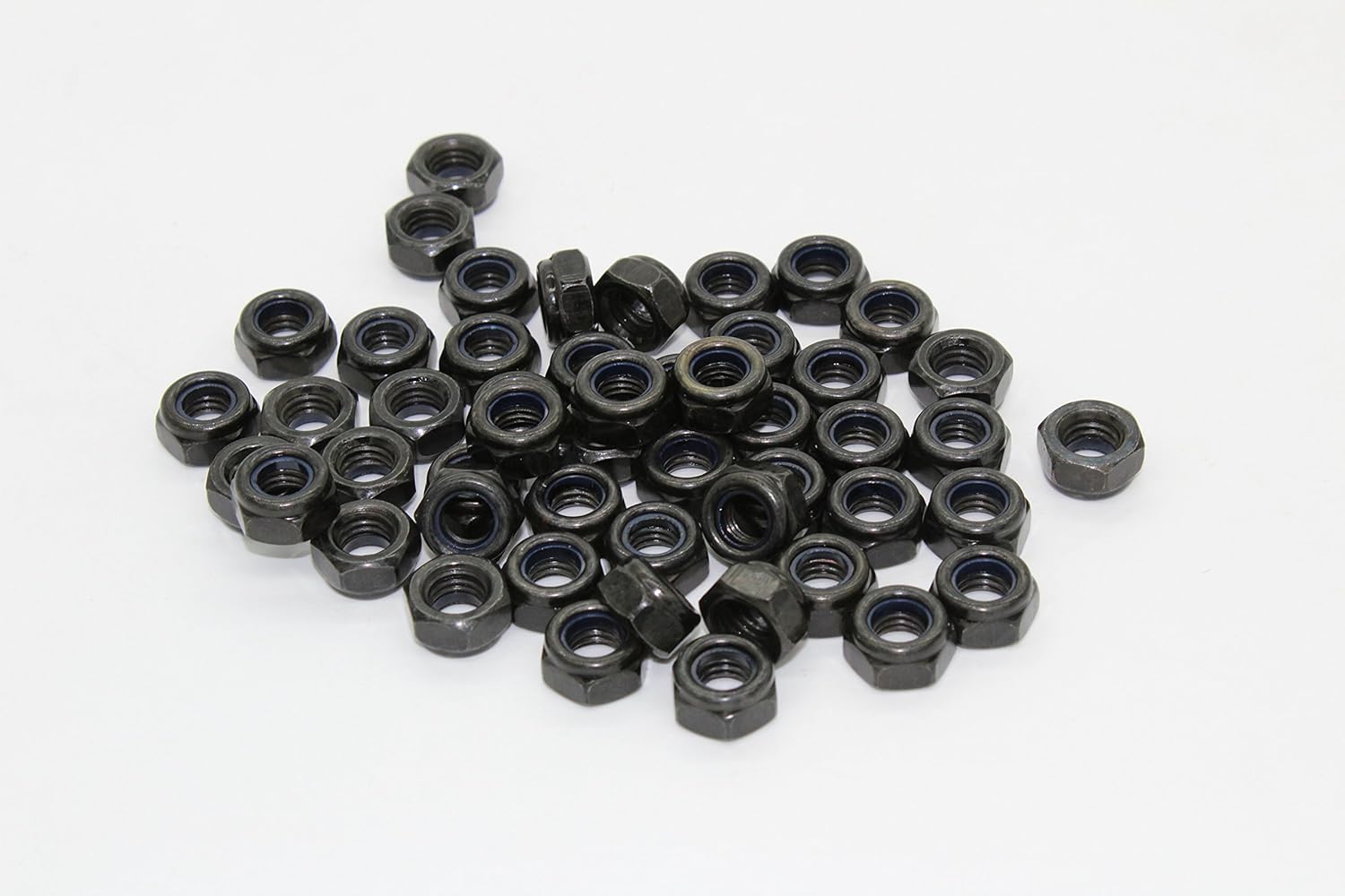 Zincplated nylon selflocking nylon insert hexagonal lock