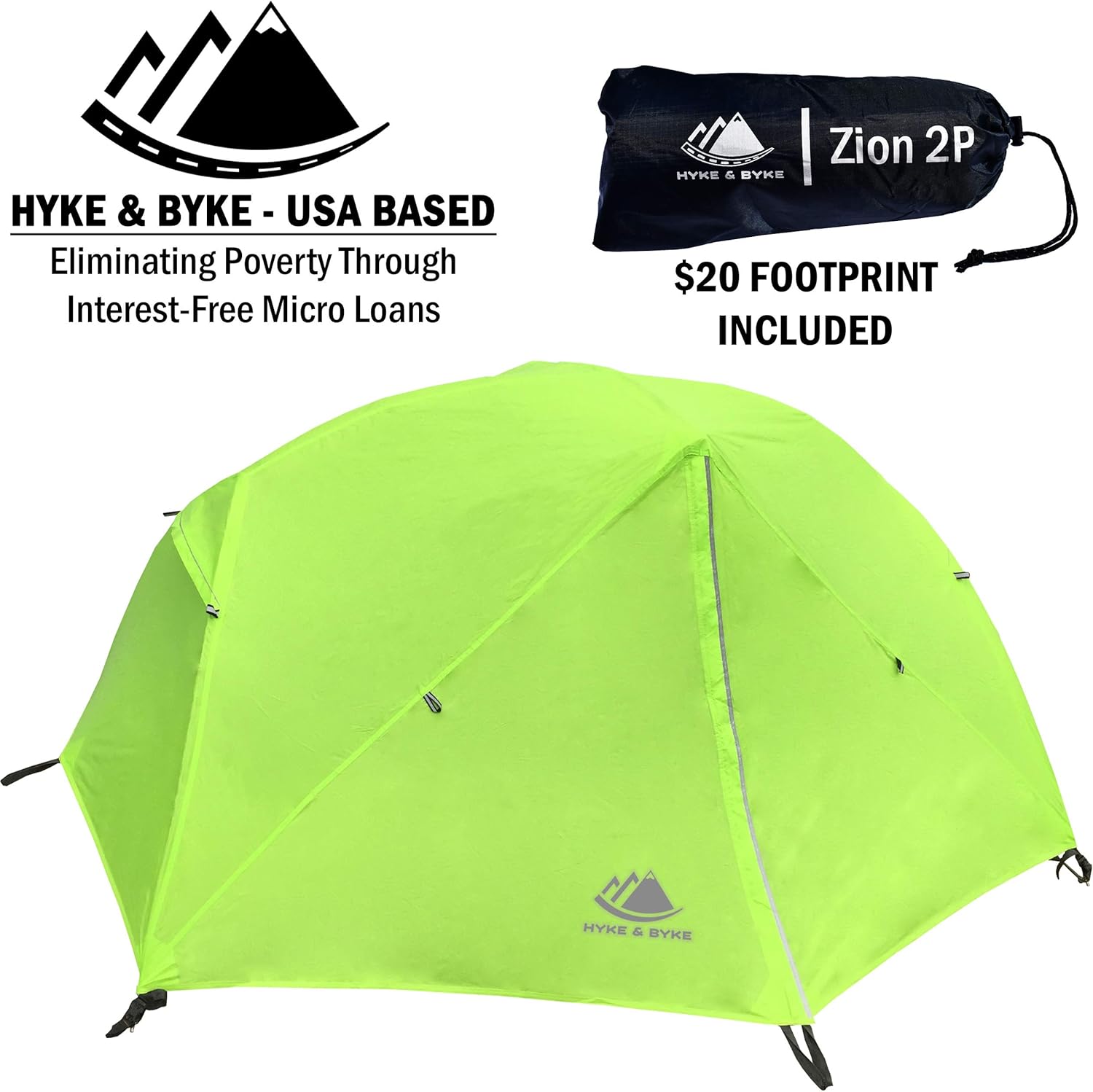 hyke & byke zion 2p backpacking tent