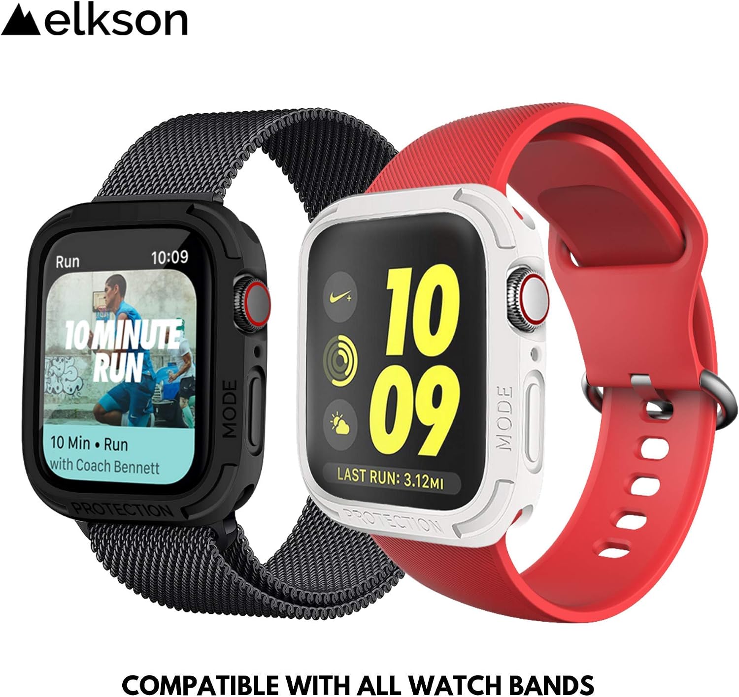 Compatible with Apple Watch Band 44mm Bumper Case - Image 5