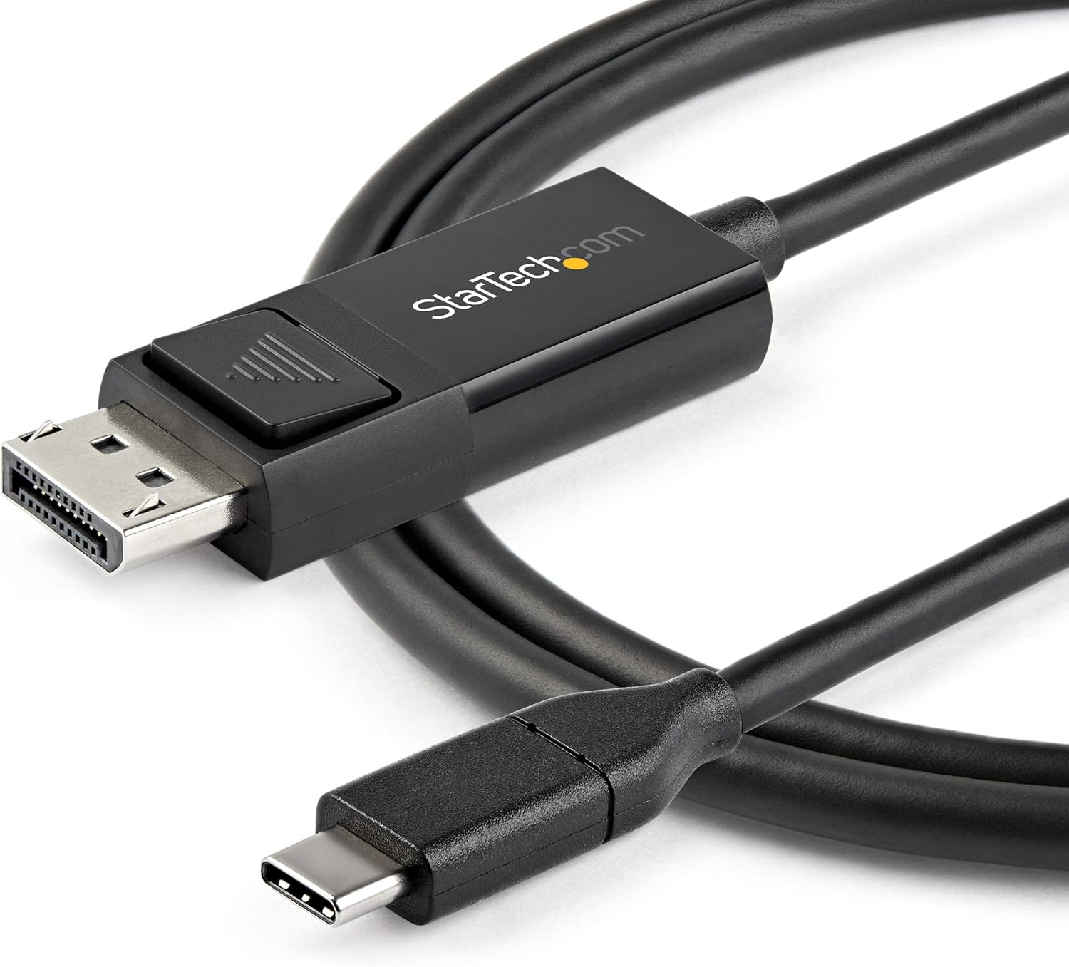 2M StarTech.com USB-C to DP1.2 Bi-Directional Cable, Black, 6 ft / 2 m - Image 5