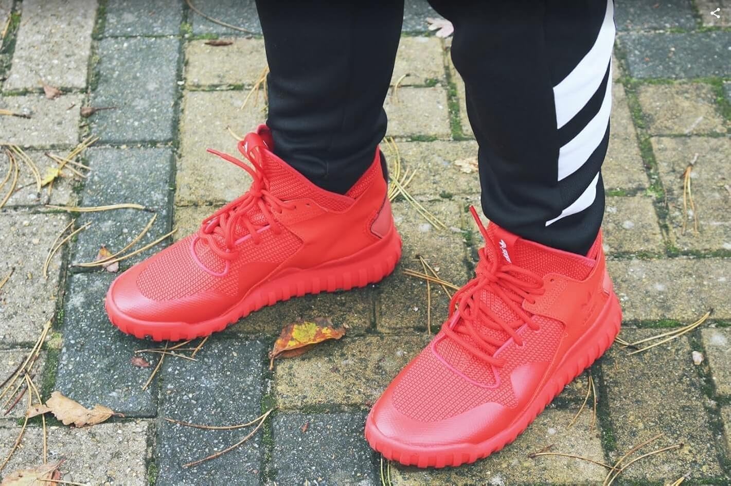 tubular x red black