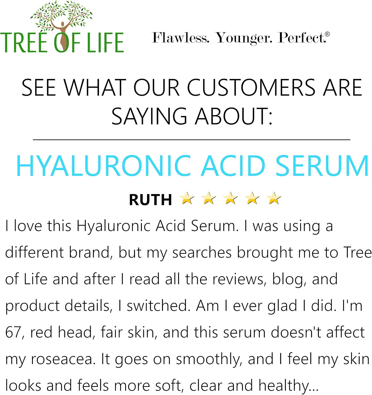 Hyaluronic Acid Serum for Skin - 2oz Double Size, 60 ml (Pack of 1) - Image 5