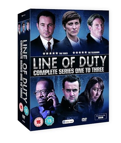 #11 — Line Of Duty: Series 1-3 [DVD]
