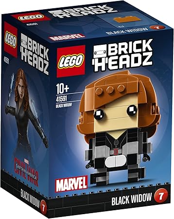 Amazon レゴ Lego ブリックヘッズ ブラック ウィドウ ブロック おもちゃ
