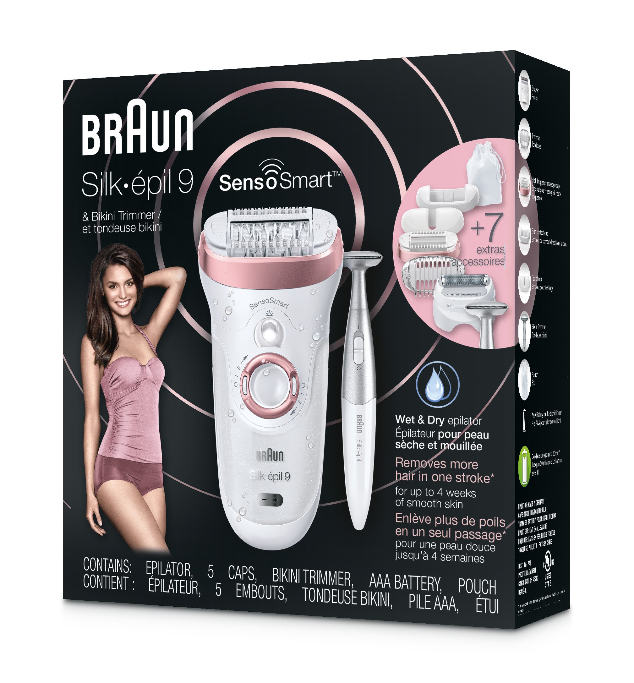 Braun Epilator For Women Silk Epil 9 9 890 Hair Removal For Women