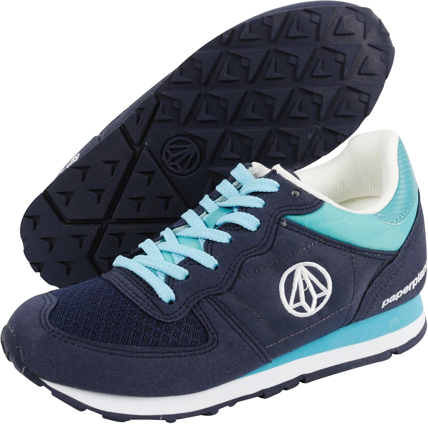 Paperplanes Hidden Height Increaser Fashion Sneakers Navy Mint 6 5 Uk Amazon Co Uk Shoes Bags