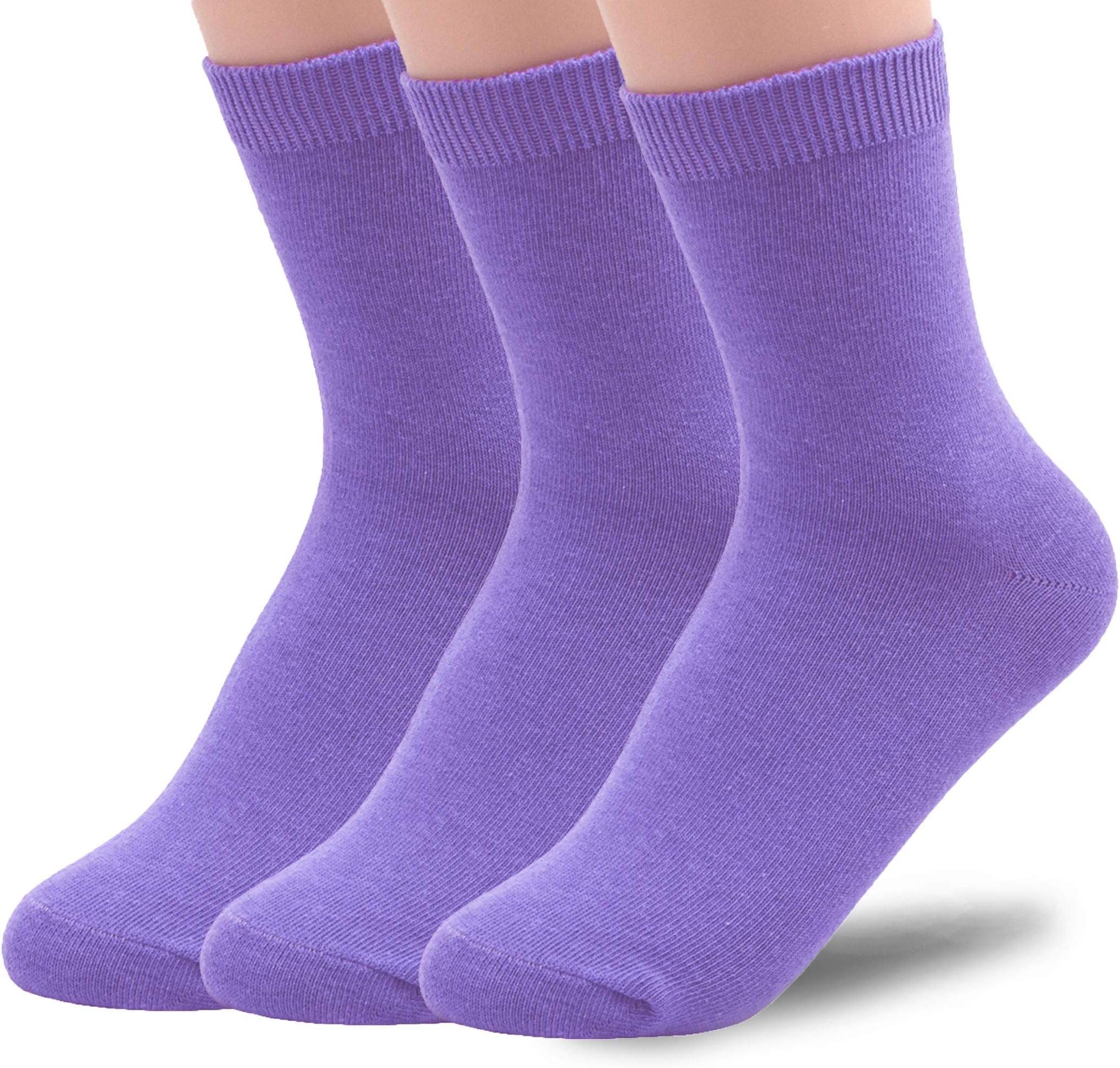 Women's Casual Socks Comfortable Crew Socks Ankle Socks 3 Pair