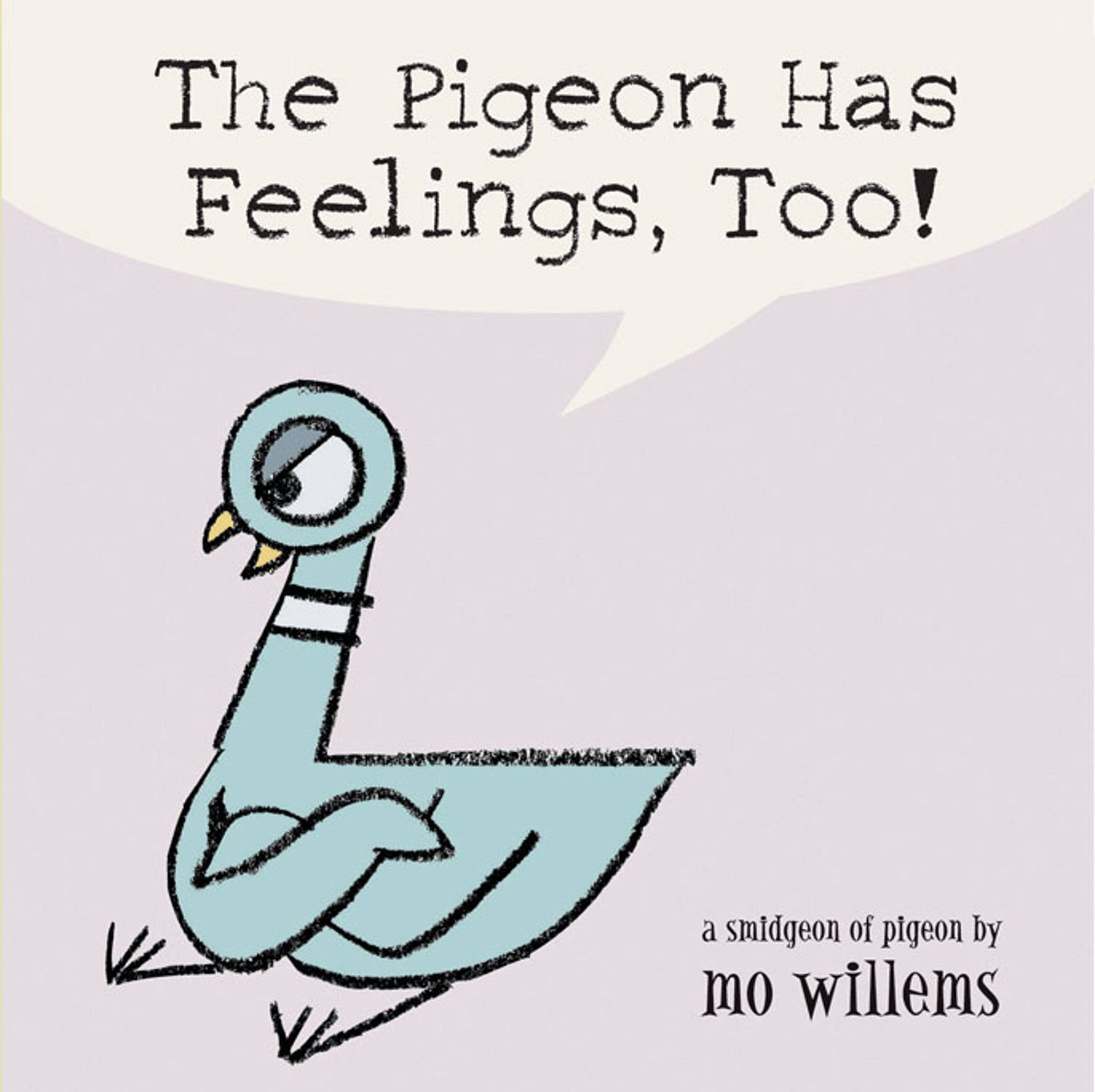 Image result for board book the pigeon has feelings too