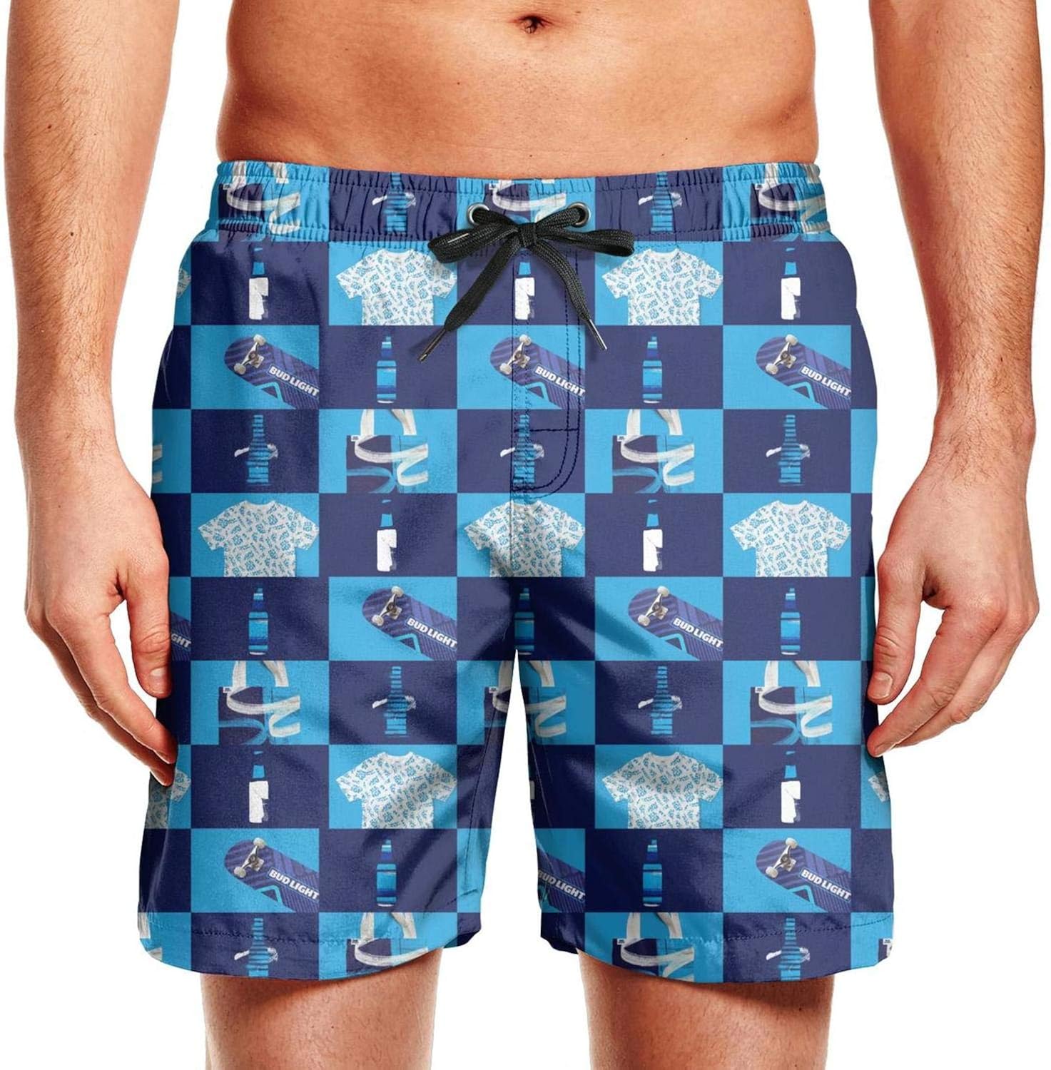 light blue football shorts