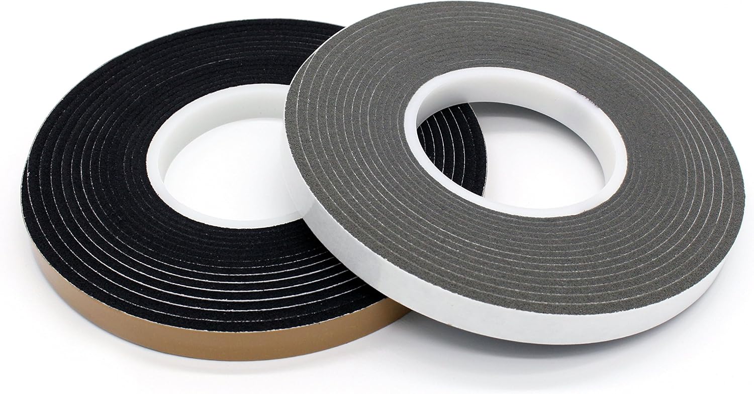 FD-Workstuff Compriband 40/8 Anthracite Self-Adhesive Sealing Tape 4.3m Long, 40mm Roll Width, 8-28mm Joint Width - Image 4