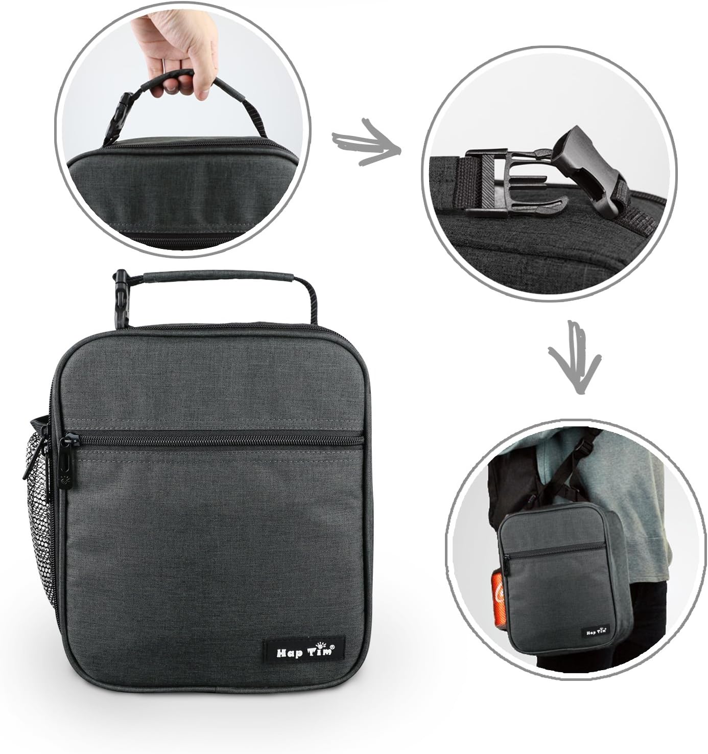 Hap Tim Insulated Lunch Bag for Adults & Kids - Image 4