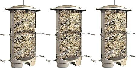 Amazon Com More Birds X 1 Squirrel Proof Bird Feeder With 4 2
