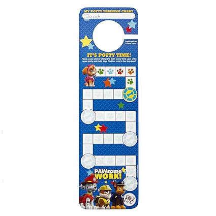 Amazon Com Nickelodeon Paw Patrol Potty Training Reward Kit Door Hang Version Baby