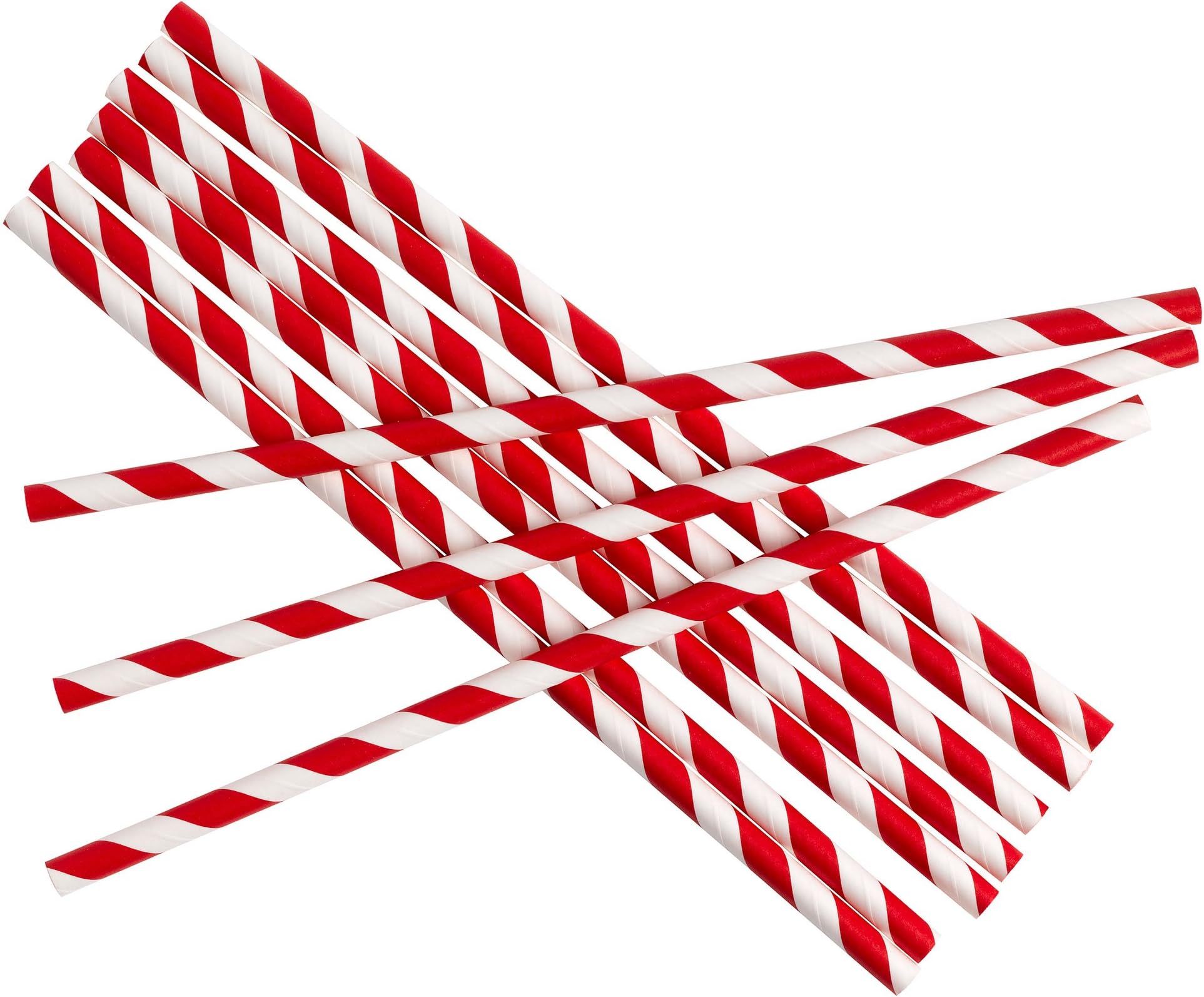 Neviti 671307 Paper Straws - Red