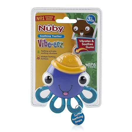 nuby octopus teether