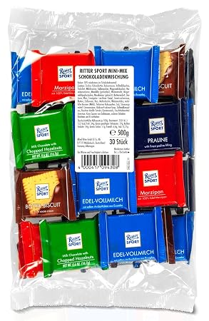 Ritter Sport Mini Mix Beutel 1er Pack 1 X 500 G Amazon De