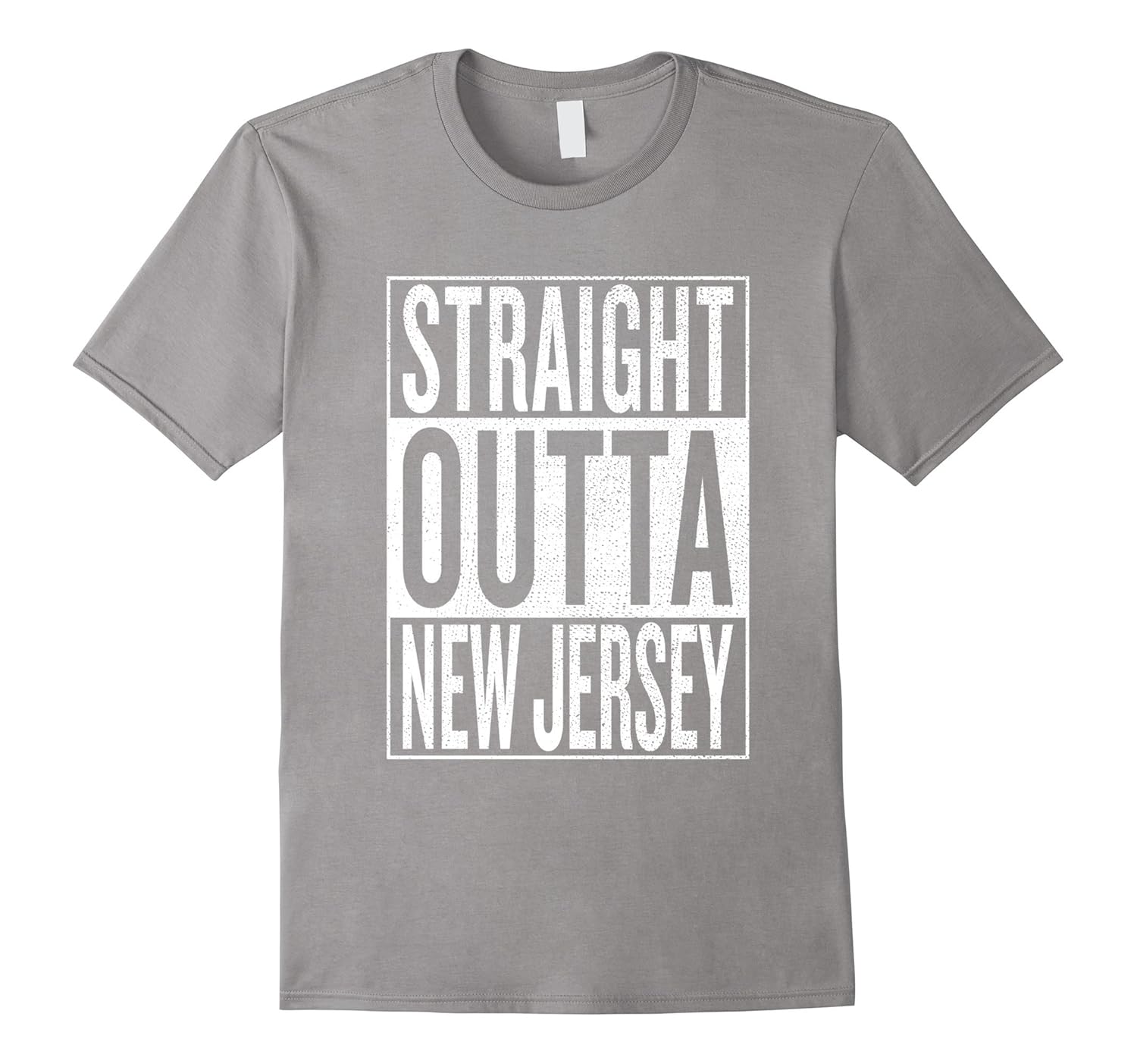 Straight outta New Jersey Great Travel & Gift Idea T-Shirt-Rose