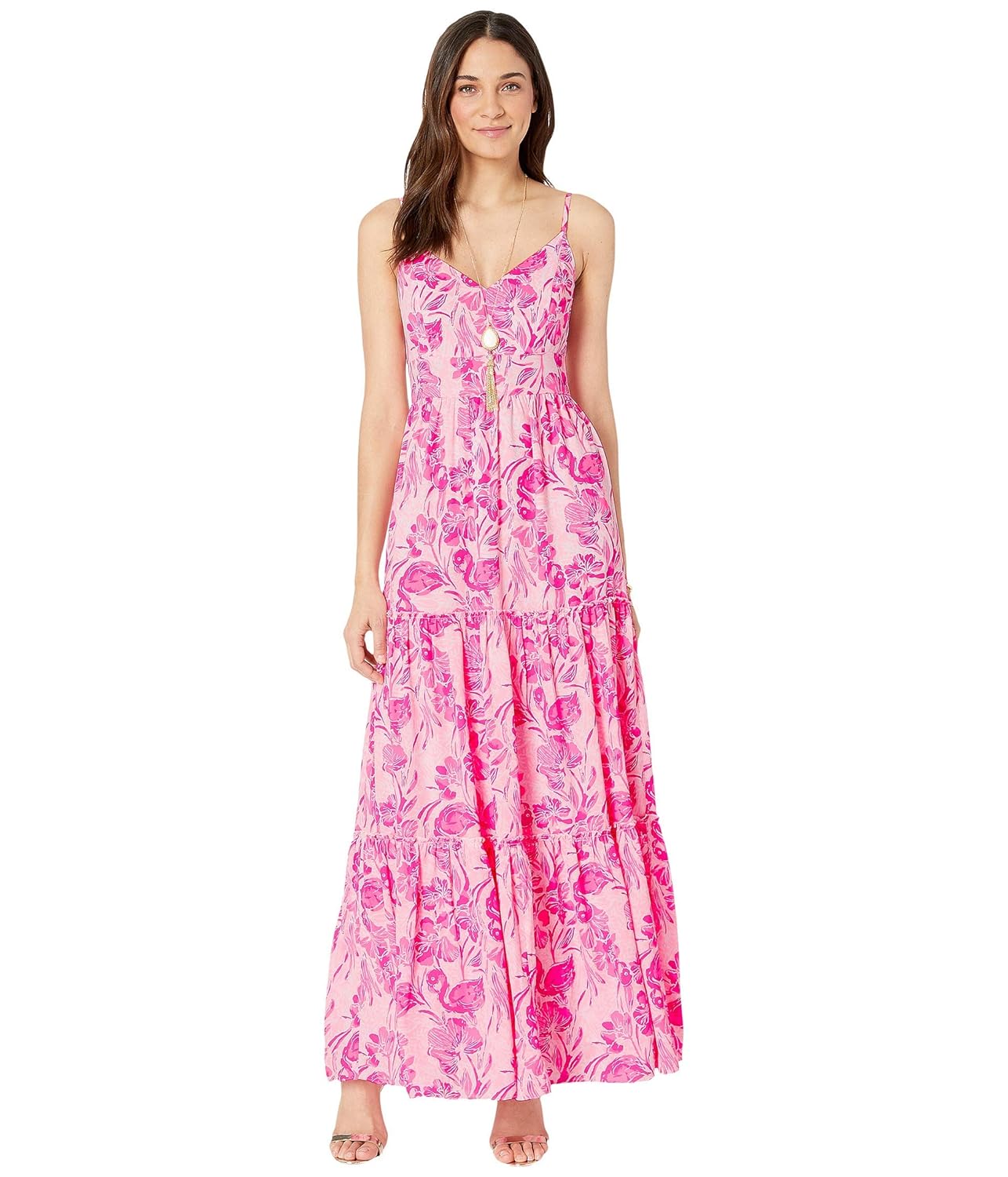 lilly pulitzer melody maxi dress white