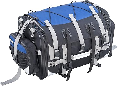 Amazon タナックス Tanax キャンピングシートバッグ2 モトフィズ Motofizz ネイビーブルー Mfk 221 可変容量59 75ℓ シートバッグ 車 バイク