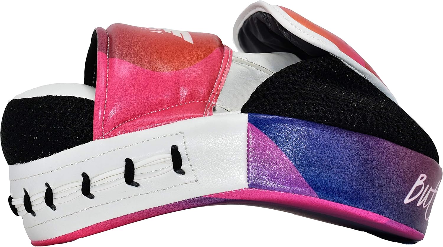 Curved Boxing MMA Punching Mitts for Women and Girls (Pair of Focus Mitts) (But Did You Die) : Sports & Outdoors
