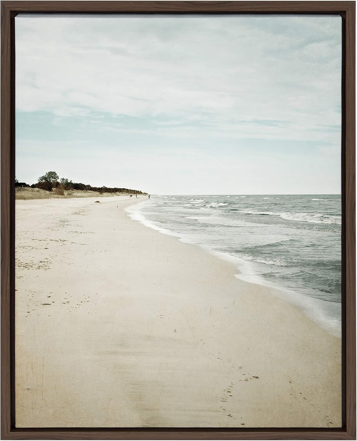 Kate and Laurel Sylvie Beyond Framed Canvas by F2 Images, 18x24, Brown