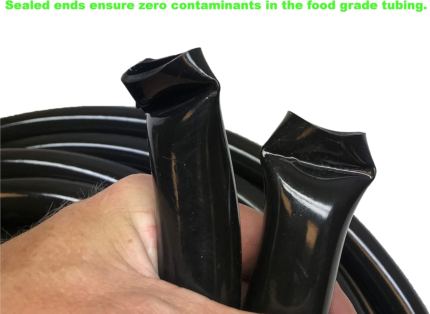 Viagrow V708245 Vinyl Multipurpose Irrigation Tubing(100ft, 3/4 inch ID-1 inch OD), Black : Garden & Outdoor