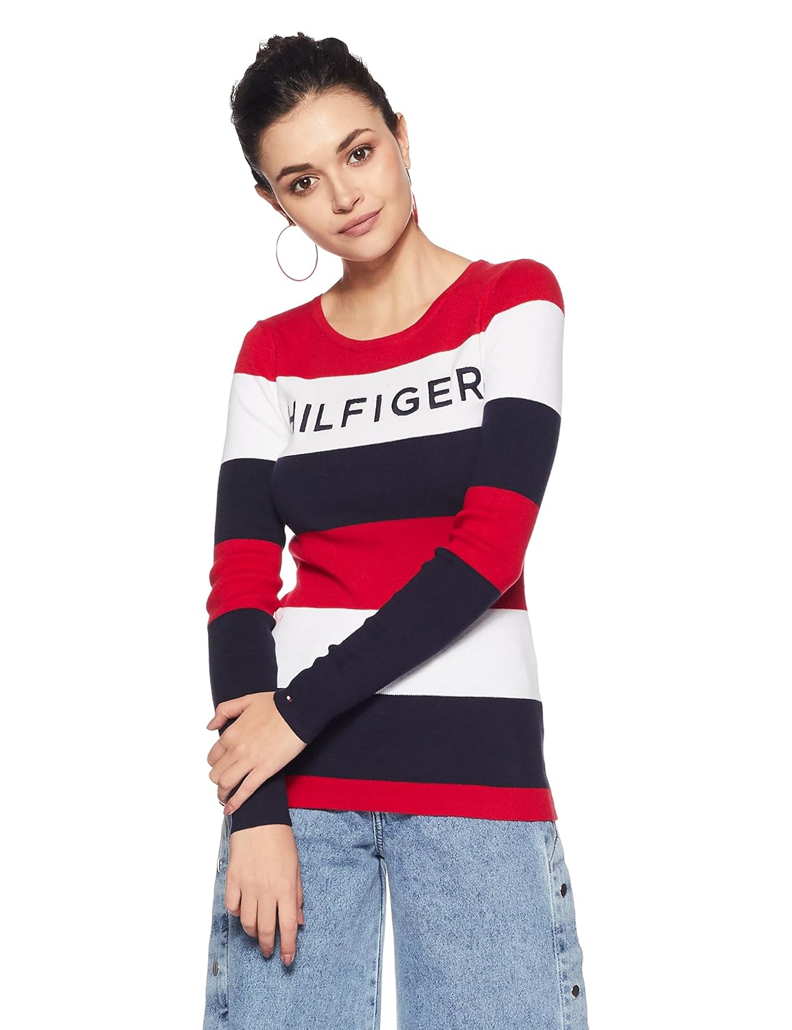 tommy hilfiger women's cotton pullover