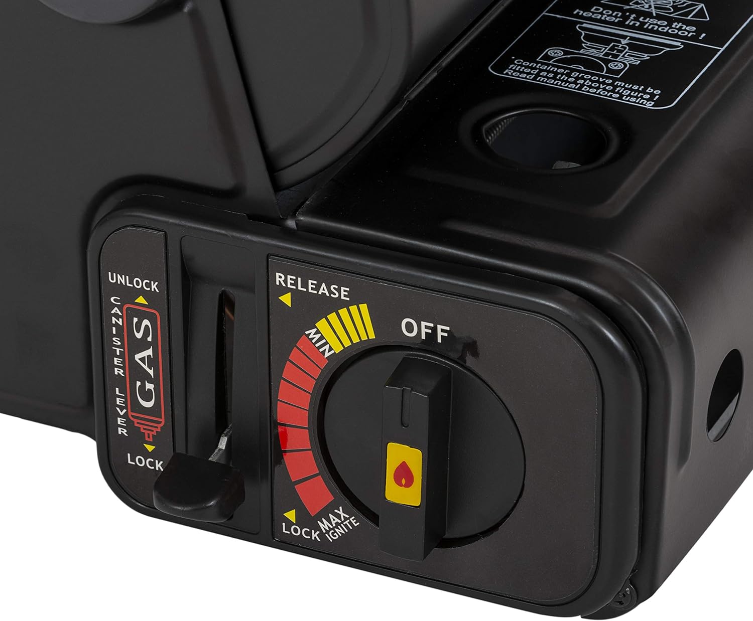 Highlander GAS009 - Calentadores de pies, Color Negro