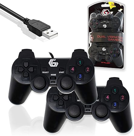 I Choose Limited Double Usb Dual Vibration Gamepad 2 Gamepads On 1 Usb Game Joypad Controller For Pc Dvd Windows 7 8 10 Amazon Co Uk Computers Accessories I Choose Limited Double Usb Dual Vibration Gamepad 2 Gamepads On 1 Usb Game Joypad Controller For Pc Dvd Windows 7 8 10 Amazon Co Uk Computers Accessories