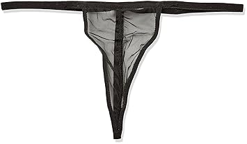 Mandy mystery Line Label Damen String 23215801111, Schwarz (Nero 001), One Size (Herstellergröße: S/M)