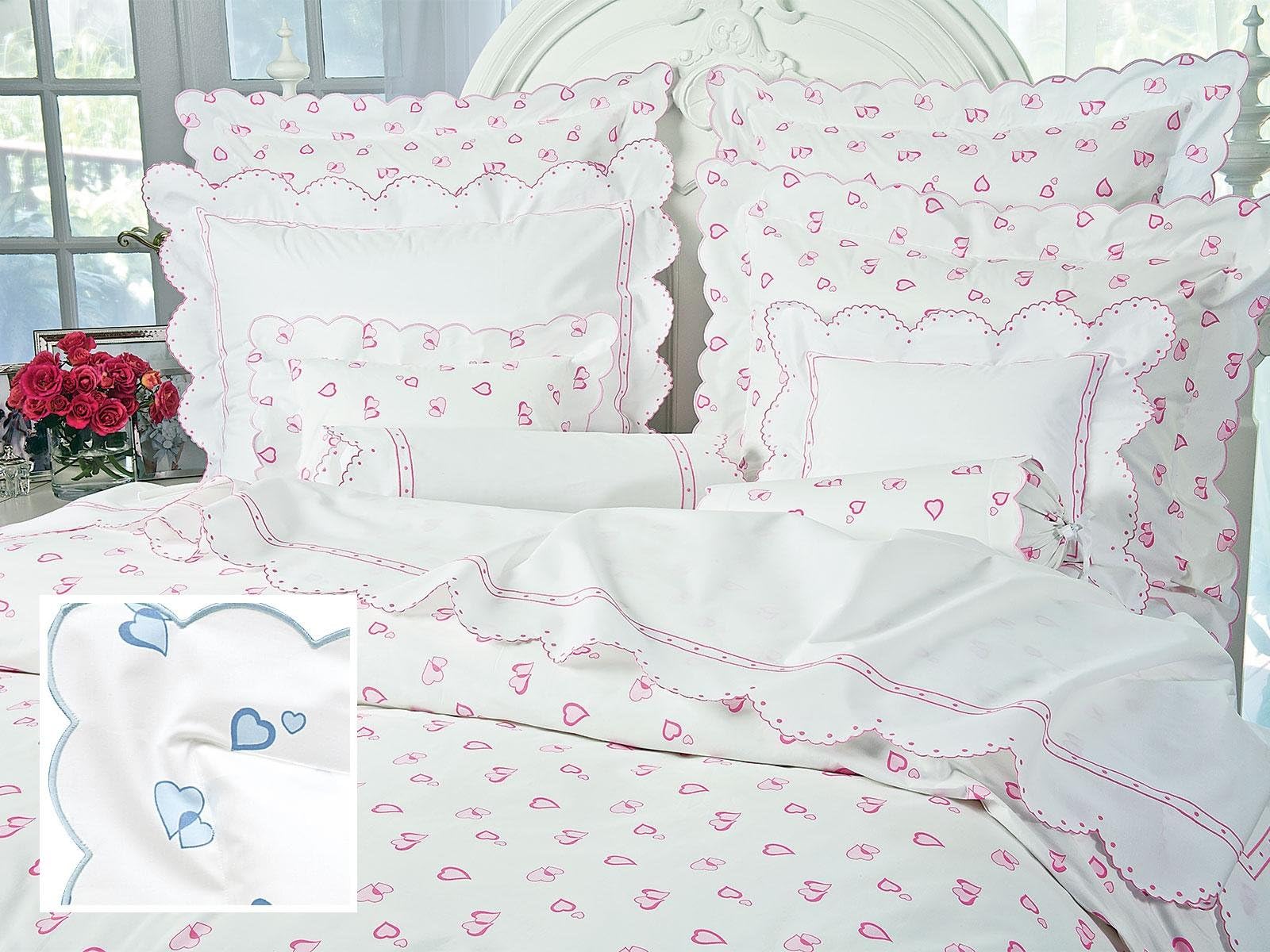 Lovable 21, Sheet Sets, King (1 Flat, 1 Fitted, 2 Std. Shams) (Blue)