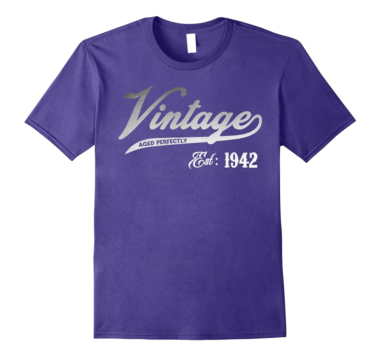 Vintage Est 1942 T-shirt 75 yrs old B-day 75th Birthday Gift-ANZ