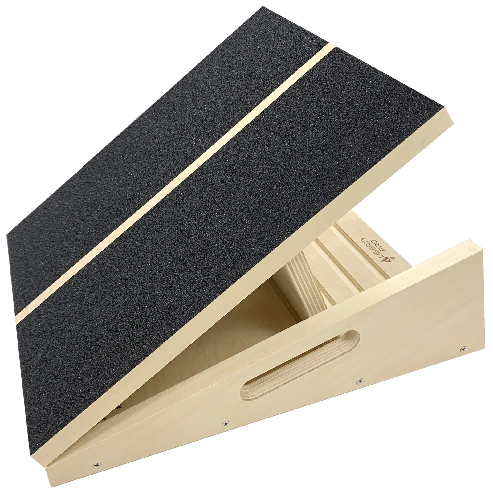 Buy Liberty Imports Professional Wooden Slant Board, Adjustable Incline