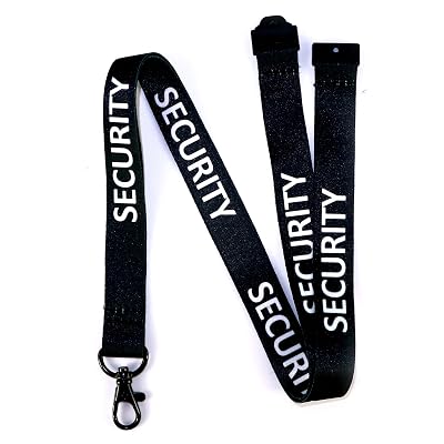 Security Lanyard with Safety Breakaway 