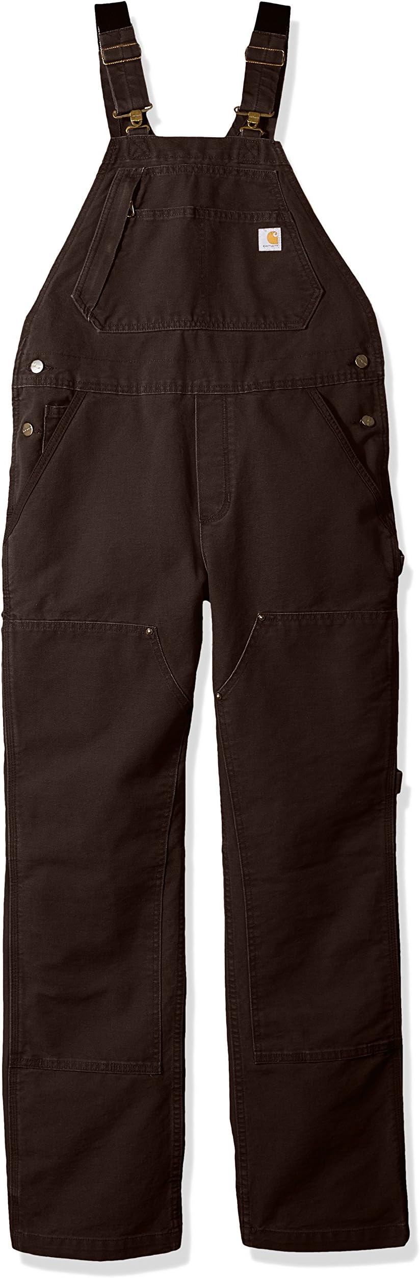 Carhartt womens Weathered Duck Unlined Wildwood Bib Overalls