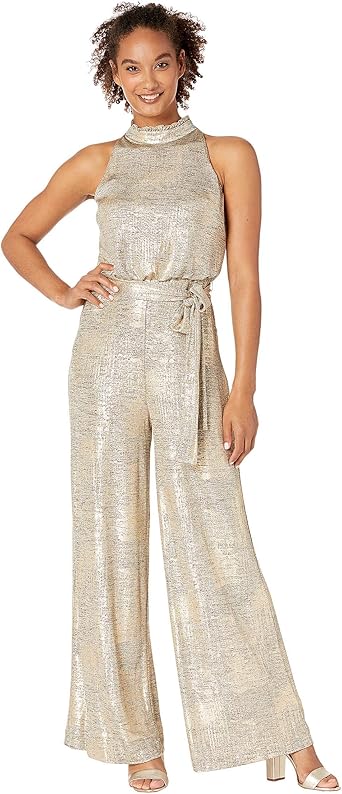 vince camuto ivory jumpsuit