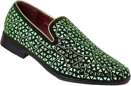 mens green suede dress shoes