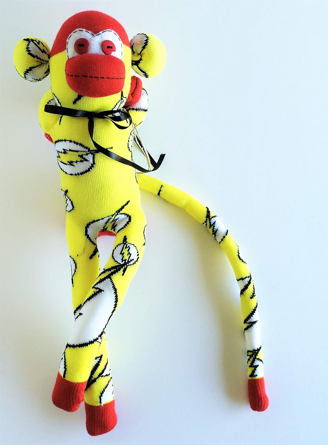 yellow sock monkey