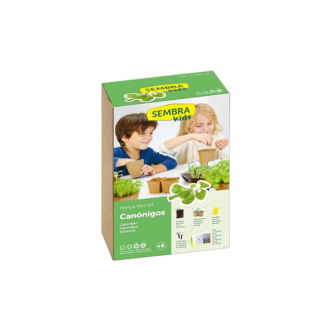 SEMBRA - juego educativo, Kit huerto Guisante: Amazon.es: Jardín