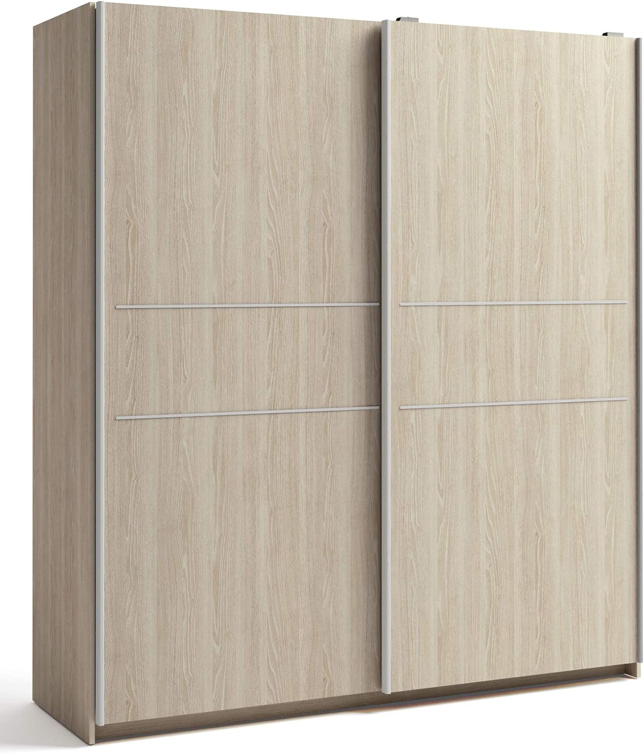 Miroytengo Armario ropero Grande 2 Puertas correderas Color Sable