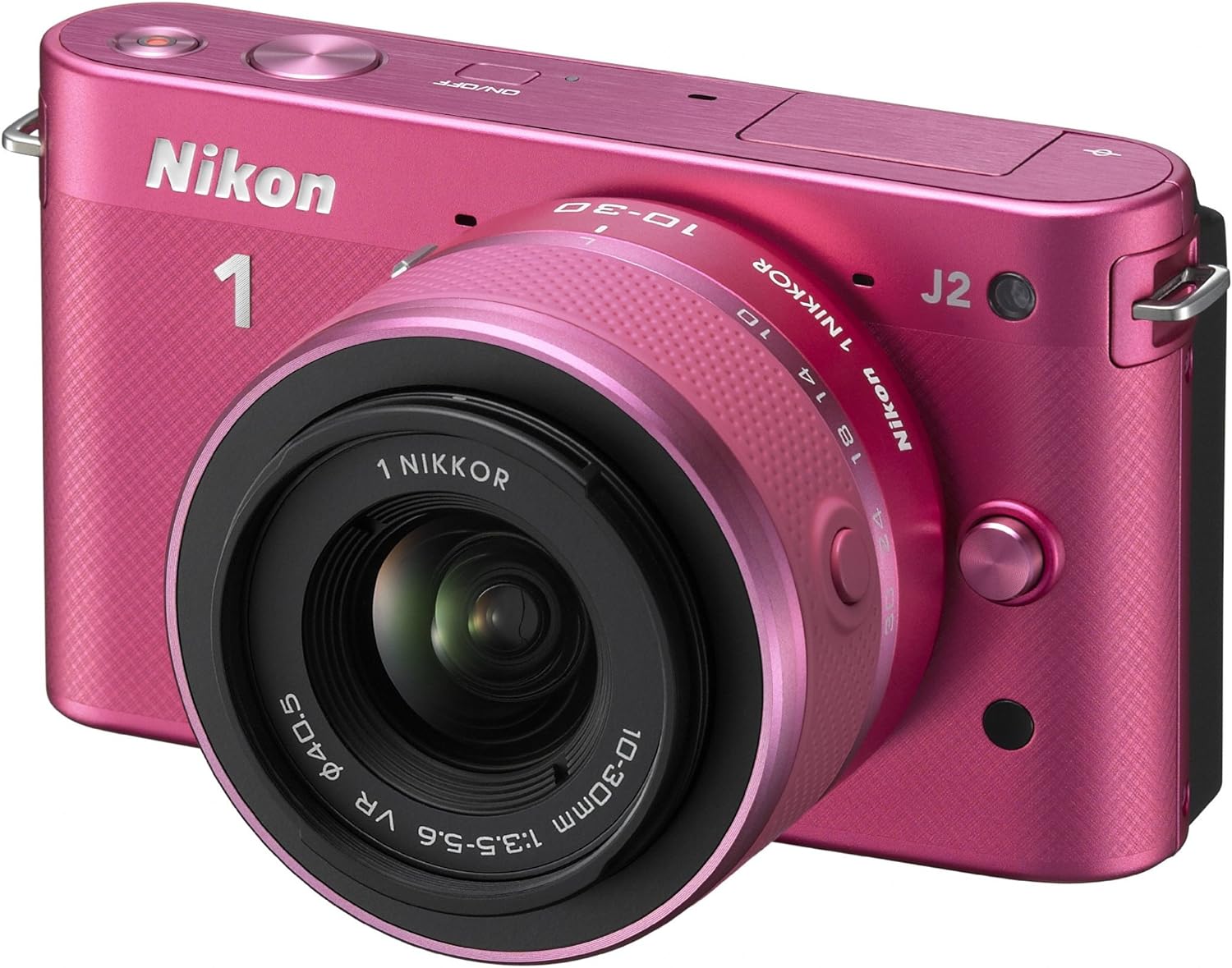 Amazon Nikon ミラーレス一眼カメラ Nikon 1 ニコンワン J2 標準ズームレンズキット ピンク N1j2hlkpk ミラーレス一眼 通販