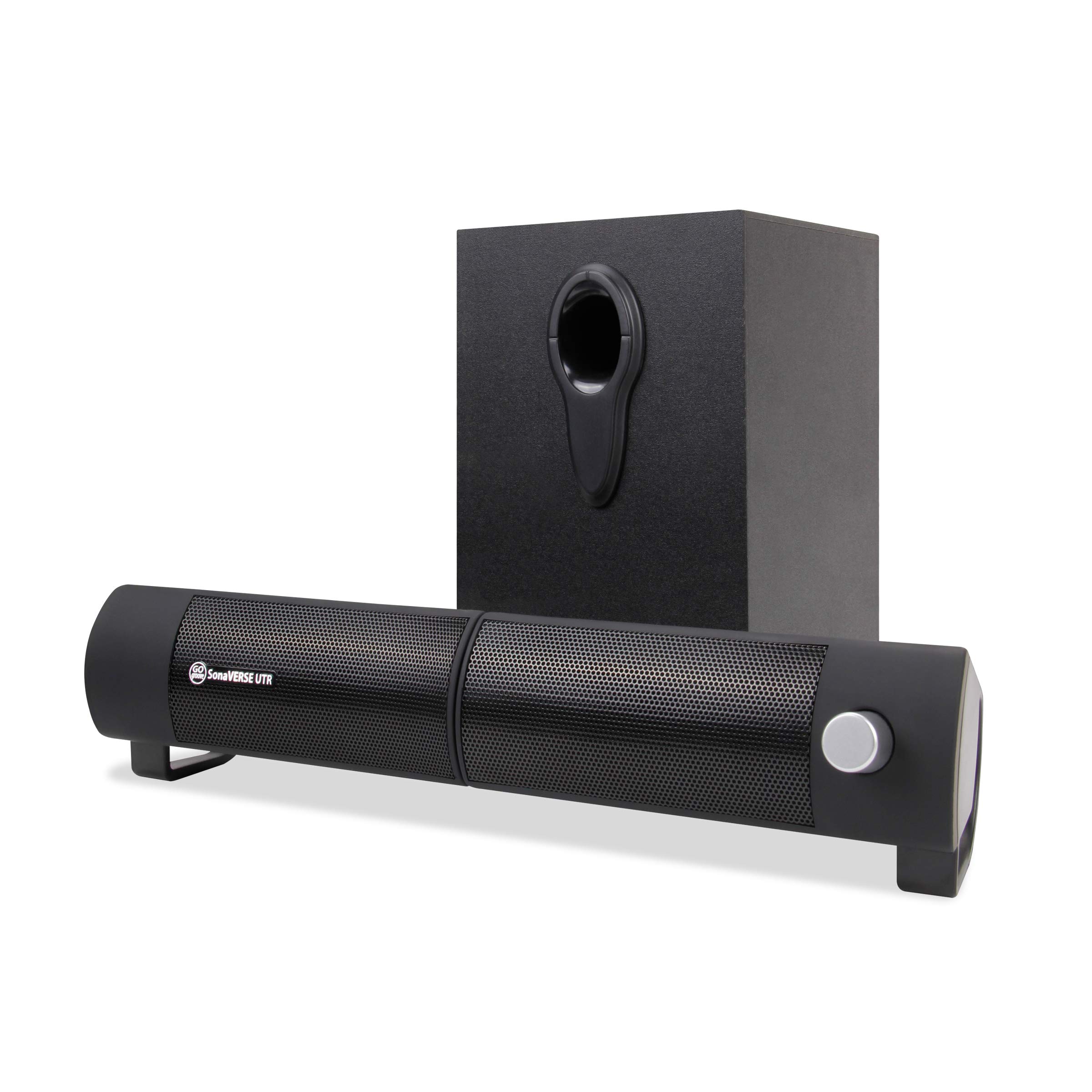Computer Speaker Sound Bar and Wired Subwoofer USB Powered 2.1 PC