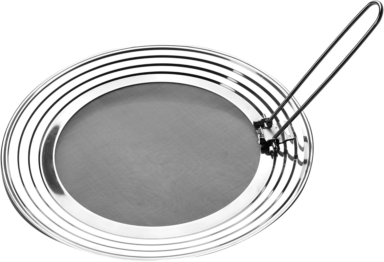 GAINWELL Splatter Screen for Frying Pans Fits 24/26/28/30cm