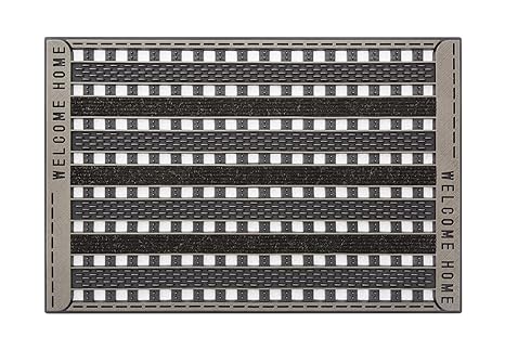CarFashion 279660 Pur|Gridclean – Fußabtreter und Schmutzfangmatte für Innen und Aussen mit Bronce-Metallic Oberfläche, ca. 5