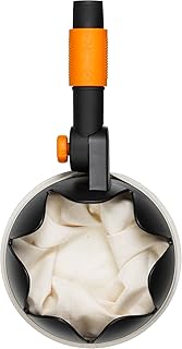 Fiskars Obstpflücker für Fiskars QuikFit Stiele, Werkzeugkopf, Länge: 32 cm, Glasfaserverstärkter Kunststoff/Baumwolle, Schwarz/Orange, QuikFit, 1000693